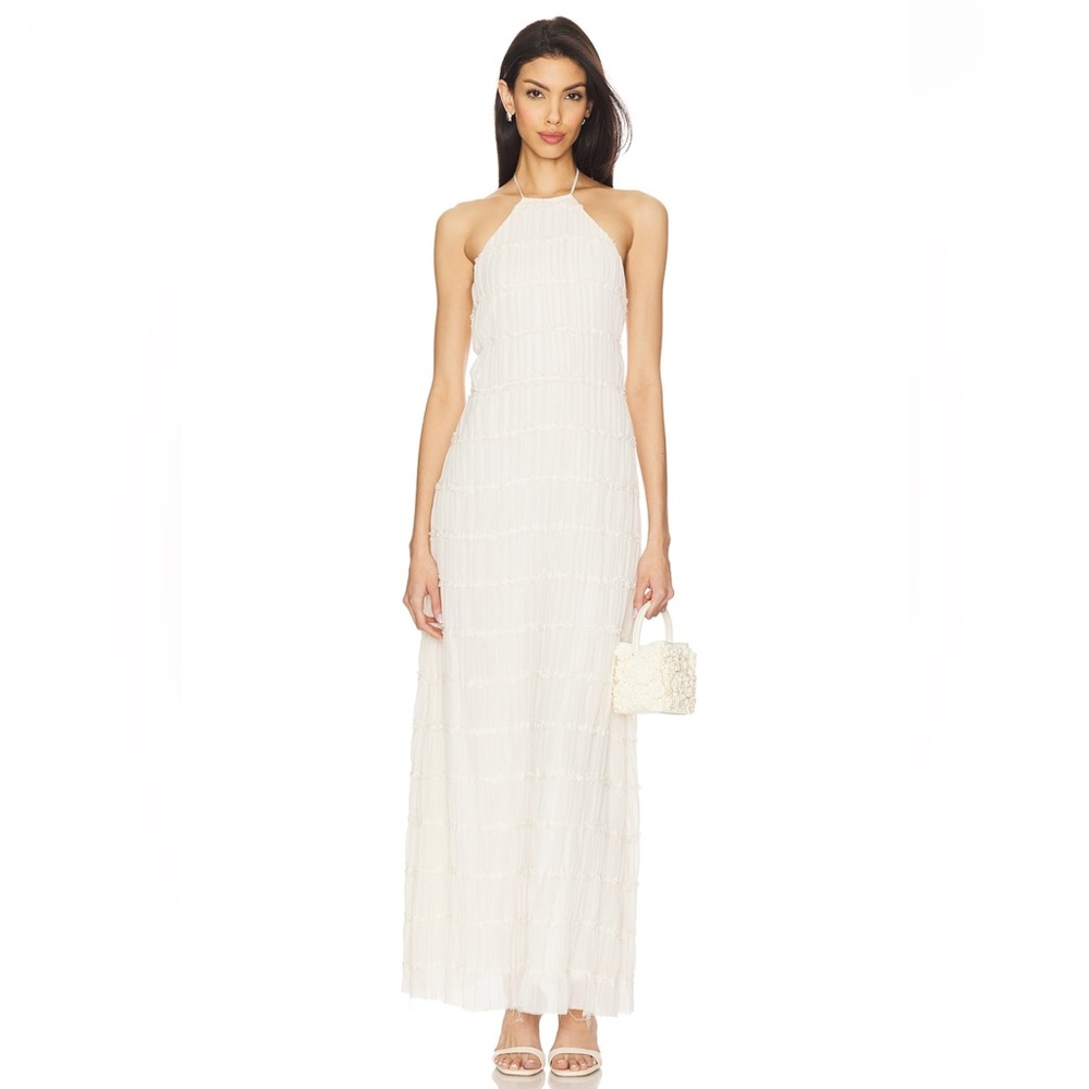 REVOLVE Michelle Maxi Dress in Ivory